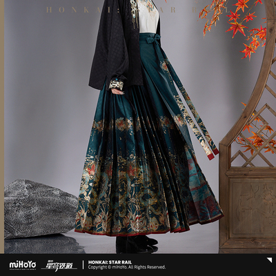 丹恒饮月主题印象一片式马面裙