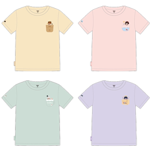 【米哈游/未定事件簿】闲憩系列 印花短袖T恤 miHoYo