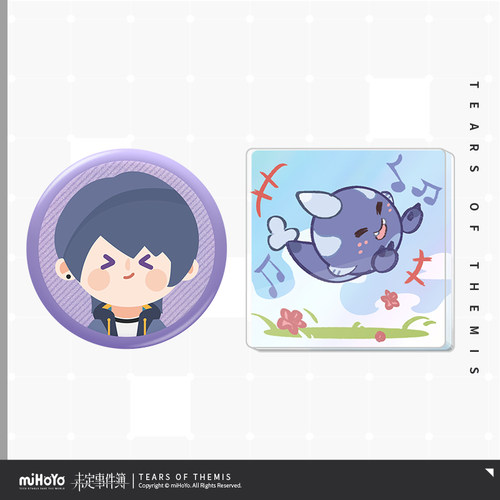 岁岁此景系列Q版mini徽章套组