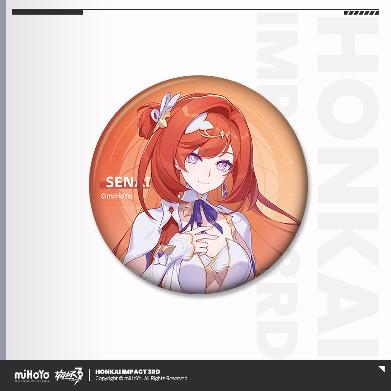 thumbnail for [miHoYo Honkai Impact 3] Second Character Art Series Tin Badge Sil Sina Diya miHoYo