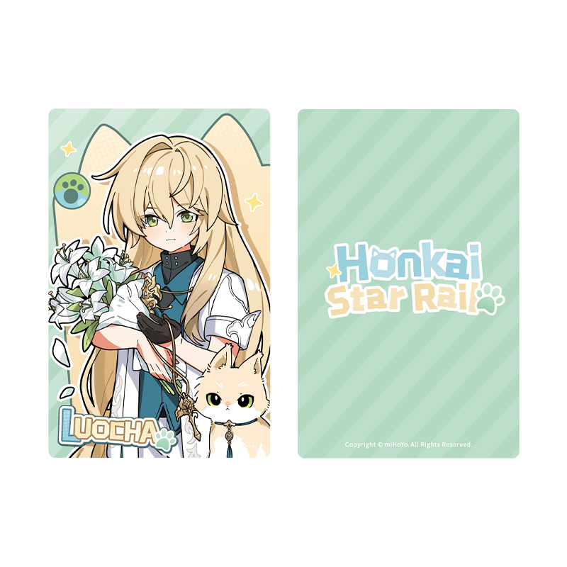 【米哈游/崩坏：星穹铁道】小不点猫猫系列镭射收藏票 miHoYo
