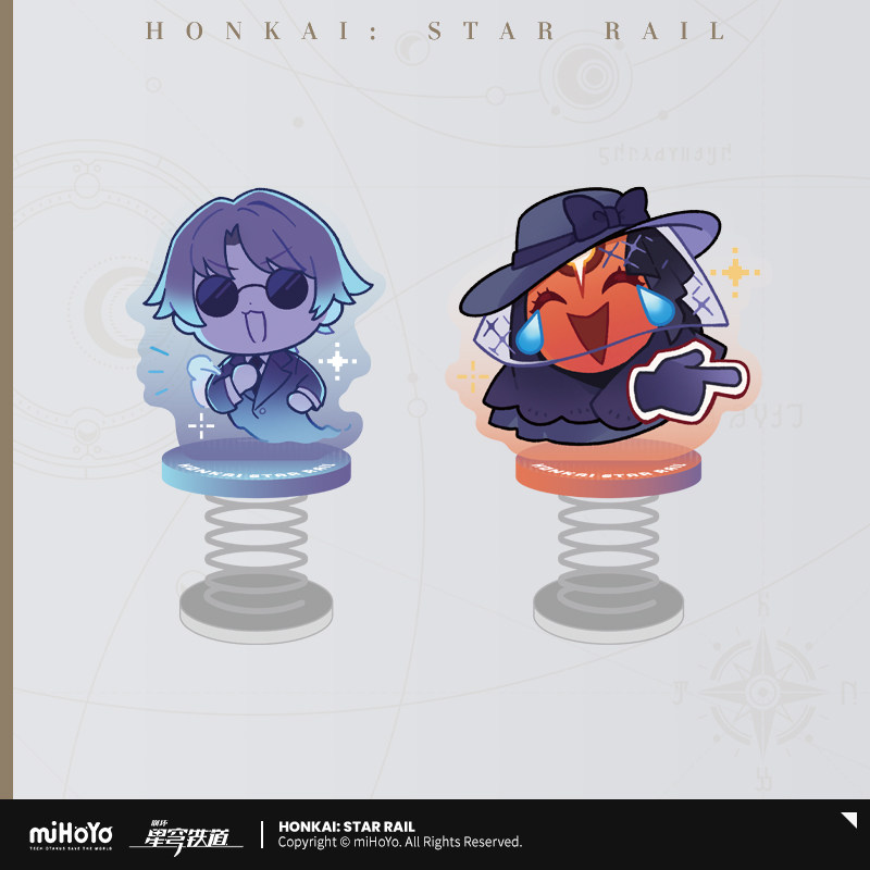 【米哈游/崩坏：星穹铁道】帕姆展览馆系列亚克力摇摇乐 miHoYo