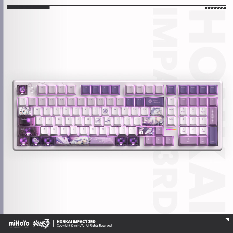 thumbnail for [miHoYo Honkai Impact 3] Kiana · Herrscher of the End Mechanical Keyboard miHoYo