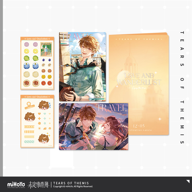 thumbnail for [miHoYo Undecided Case Files] Love Time Travel Chronicle Series Sweet Journey Commemorative Set miHoYo