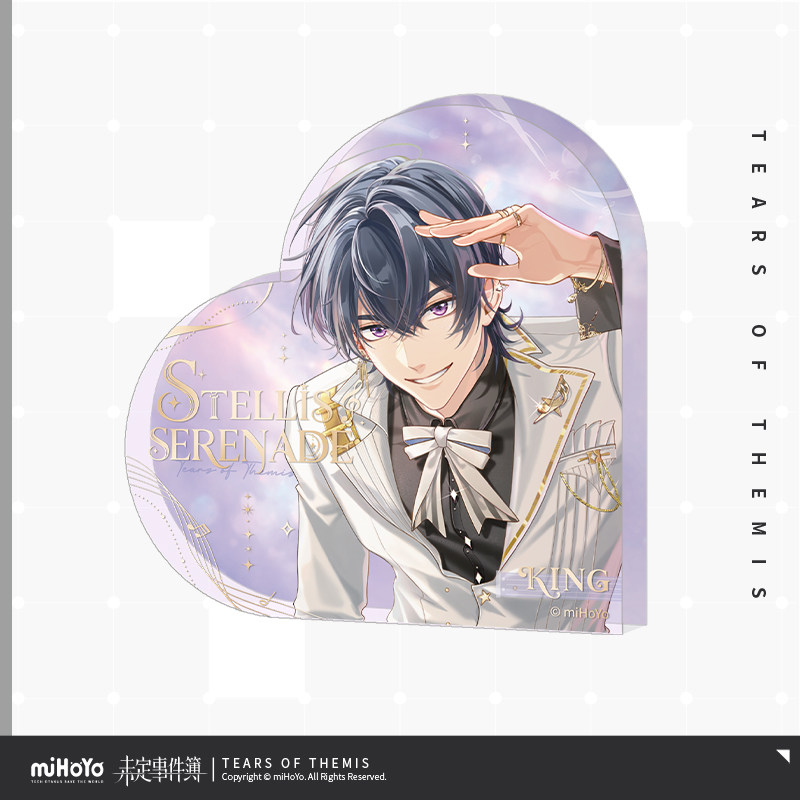 thumbnail for [miHoYo Undecided Case Files] Xinle Weiming Series: Deep Acrylic Decoration with Beloved Heart