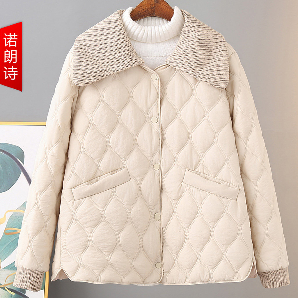 毛线领秋冬棉衣200斤宽松大码胖mm新款气质休闲遮肚子棉服外套韩,女装/女士精品,大码棉服,淘宝优惠券,粉丝福利购,淘宝优惠卷