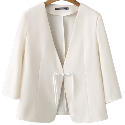 大码女装2024新款夏装新中式西服