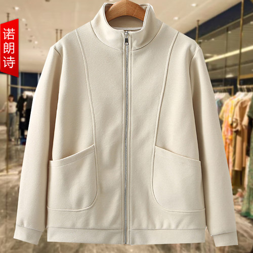 大码女装休闲拉链卫衣外套春装韩