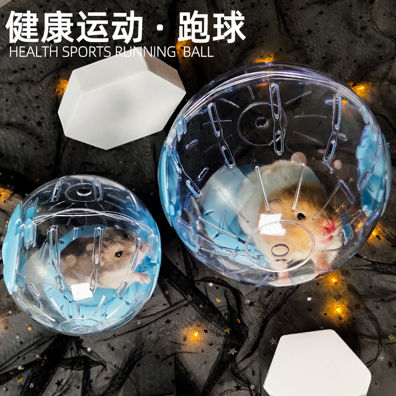 仓鼠跑球跑轮玩具外带跑球金丝熊玩具/造景装饰