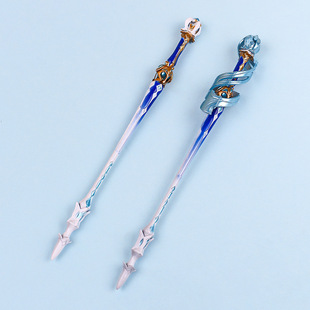 动漫周边 芙宁娜静水流涌之辉合金武器刀剑模型神之眼吊饰挂件