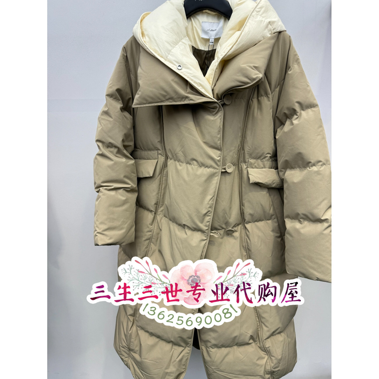 现货速发N.Paia/恩派雅 2024冬款羽绒服 XNJIAY206AW/AH/AT-5598