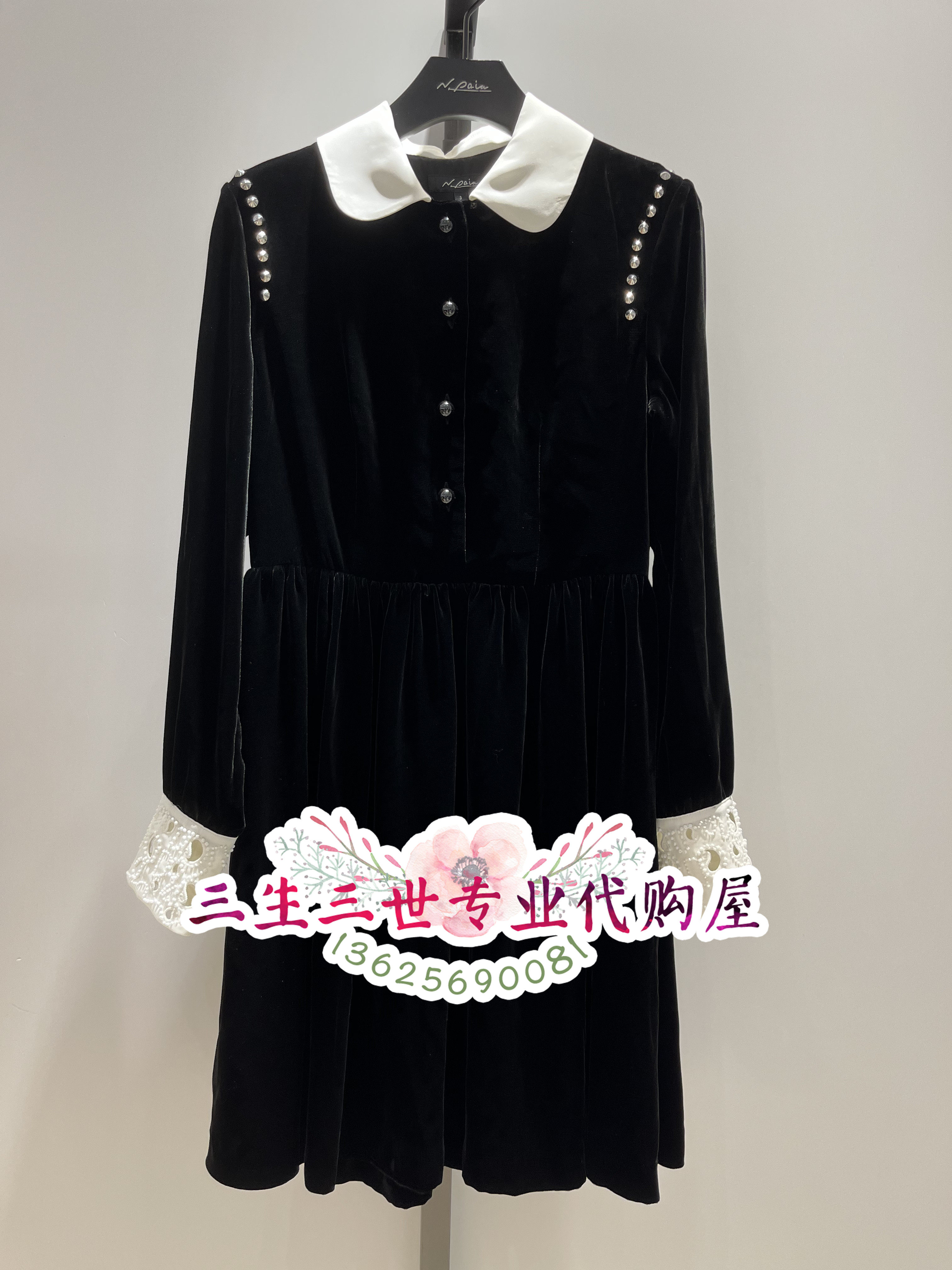 n.paia/恩派雅专柜正品2022秋冬款连衣裙 xzhaa4605ah--3698