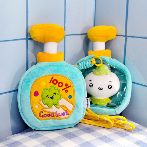 雨过山原创接好运洗手液零钱包