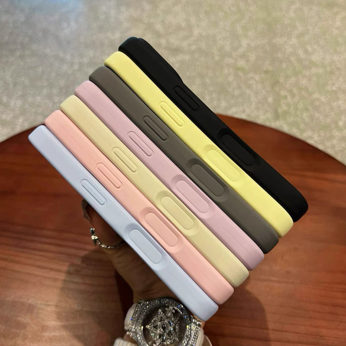 适用于iPhone16pro液态硅胶ai按键手机壳苹果16Promax带相机一体按键全包磁吸充电16防摔保护套