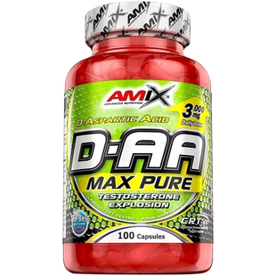AMIX捷克原装进口正品DAA睾酮促进天冬氨酸100粒运动健身增肌