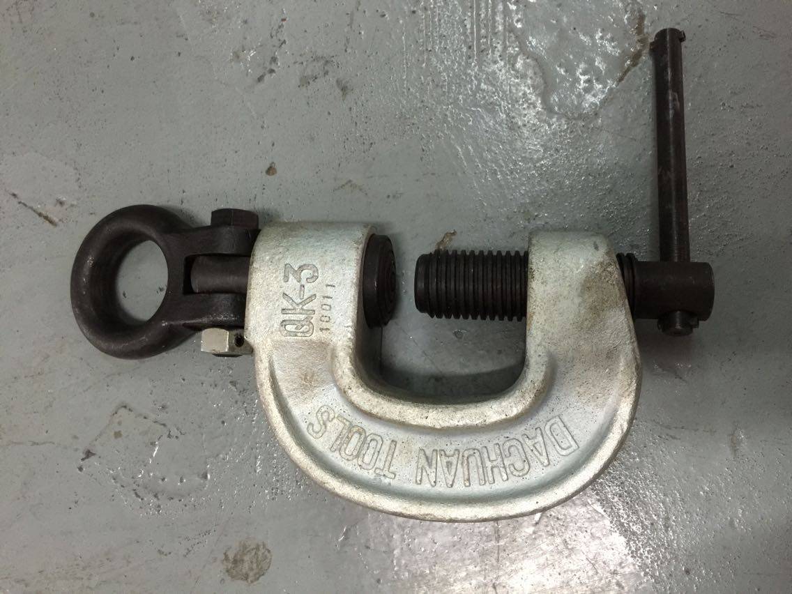 qk型槽钢卡具夹具吊运卡兰起吊卡具大船工具吊索具吊装起重吊车用
