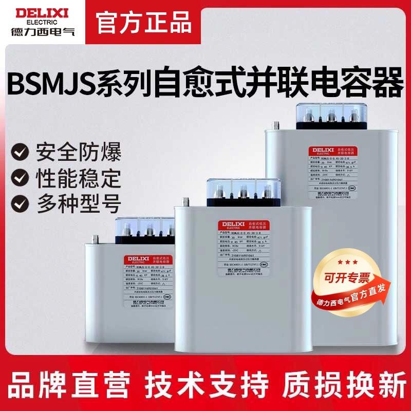 德力西电气450V自愈式耐压电容器