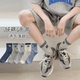 儿童袜纯棉男孩无骨袜春秋季 男童袜防臭童袜学生中大童棉袜子 薄款