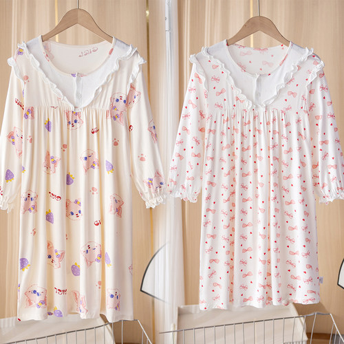 爱妮萌萌女童夏装家居服睡裙