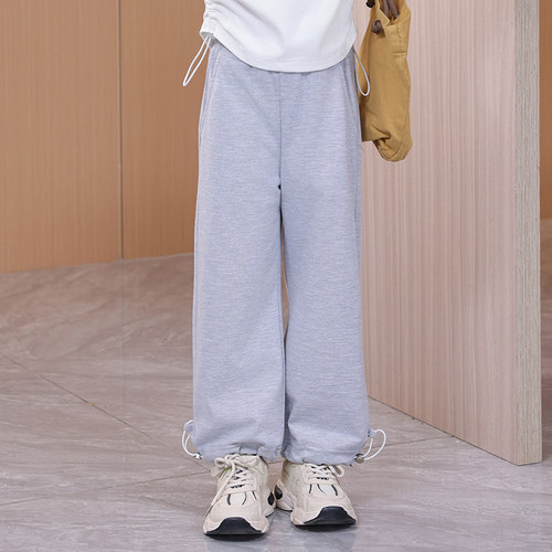 女童运动长裤纯棉春秋休闲裤