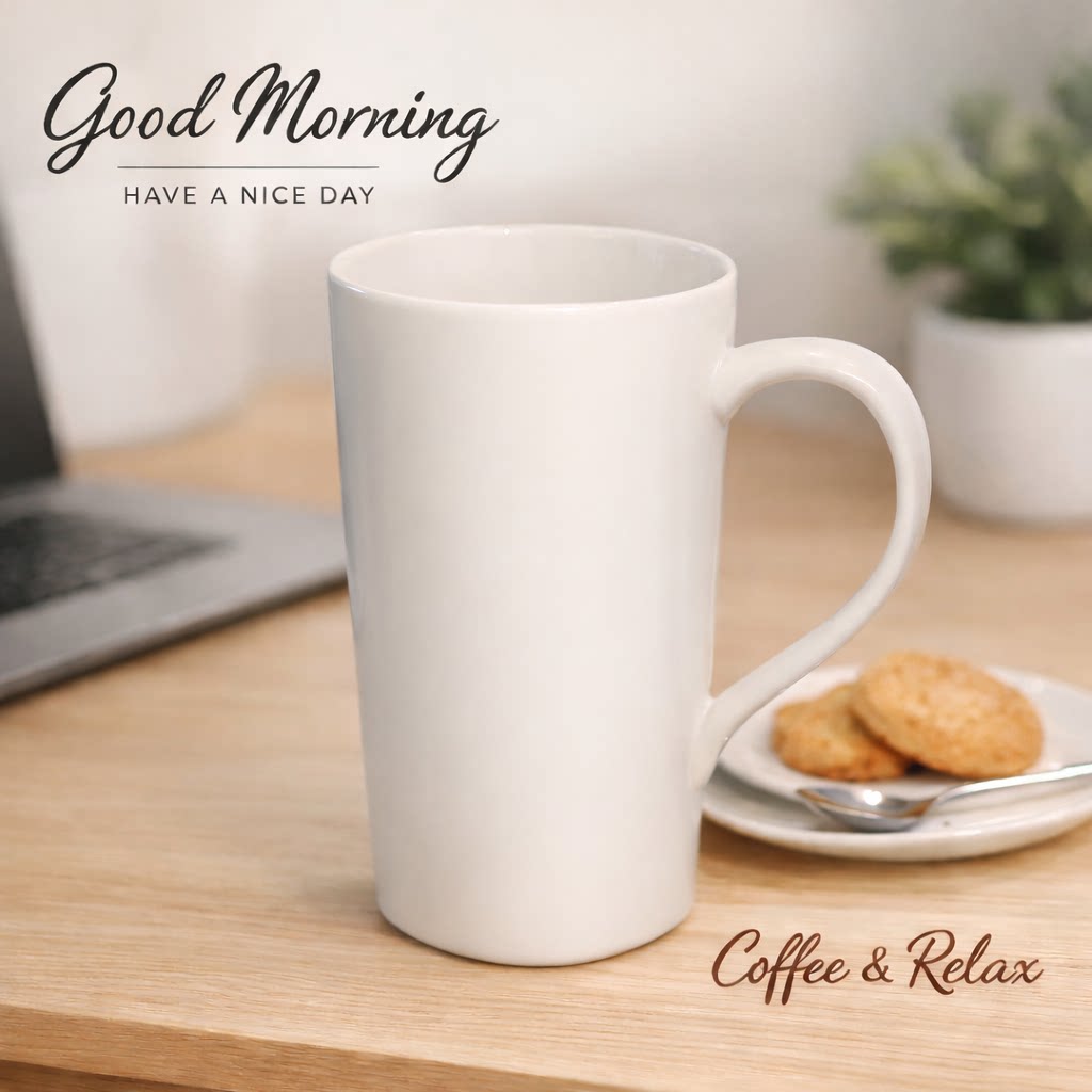 马克杯大容量带盖勺加厚隔热杯家用纯色时尚哑光陶瓷杯简约喝水杯