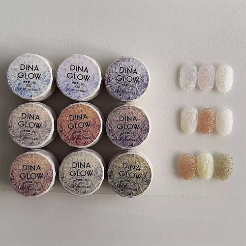 DINAGLOW特调新品果糖胶系列（221-229）免洗颗粒质感推荐使用～