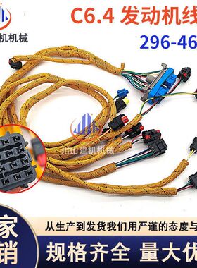 适配E320D E323DC6.4 C6.6柴油发动机线束296-4617挖掘机配件