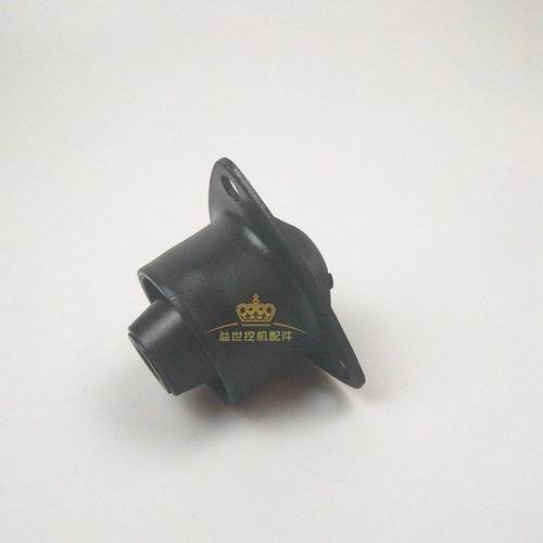 玉柴挖机配件适用YC13-8-6钩机发动机机脚胶/挖掘机防震套/减震套