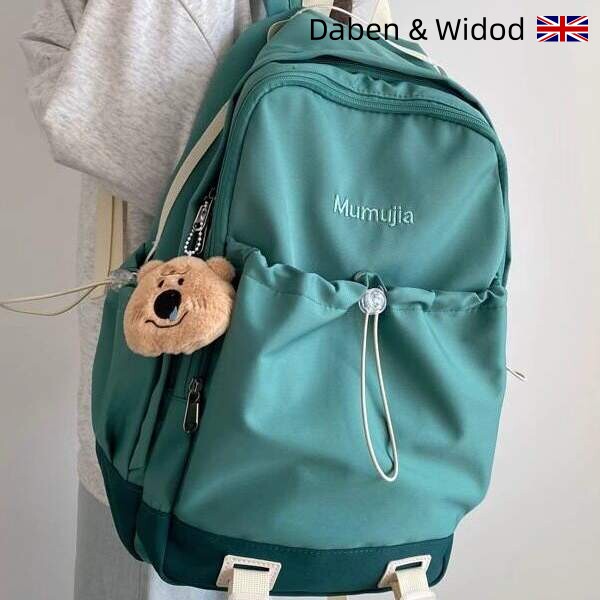 英国Daben Widod 大容量防水书包初高中大学生通勤百搭电脑双肩包