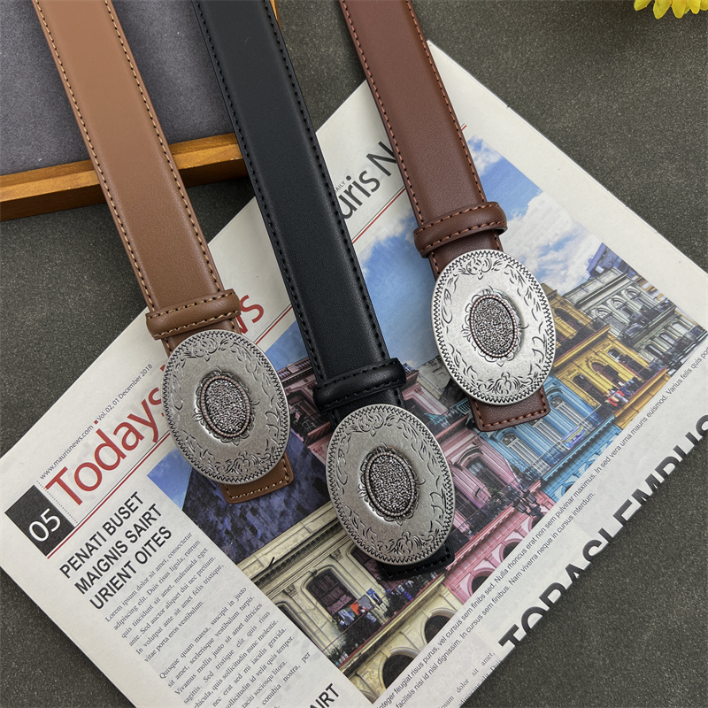 皮带女真皮时尚百搭束腰装饰腰带