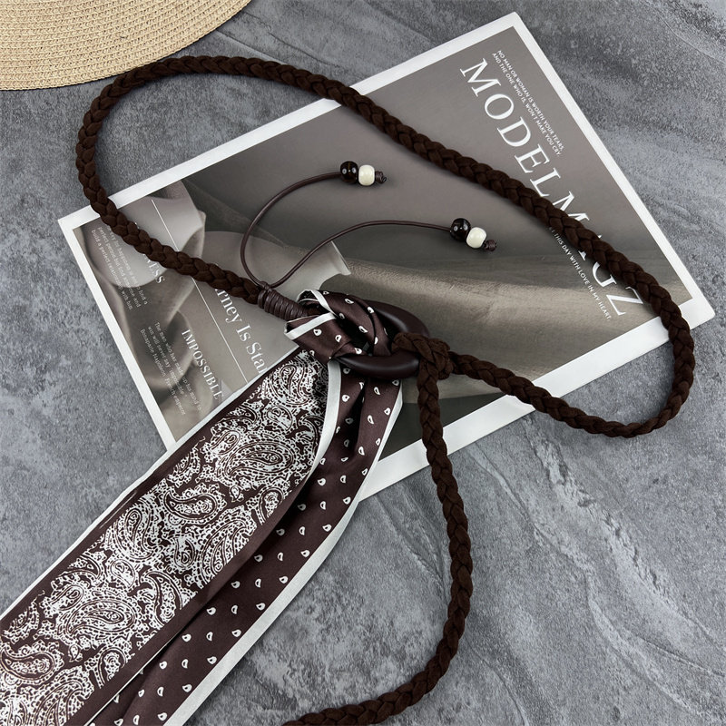 复古朋克丝巾腰带女款配裙子装饰毛衣连衣裙编织腰绳丝带腰链配饰,服饰配件/皮带/帽子/围巾,腰带/皮带/腰链,淘宝优惠券,粉丝福利购,淘宝优惠卷