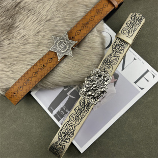 y2k辣妹皮带宽腰封配饰2025新款 饰配牛仔裤 束腰装 设计感腰带女款