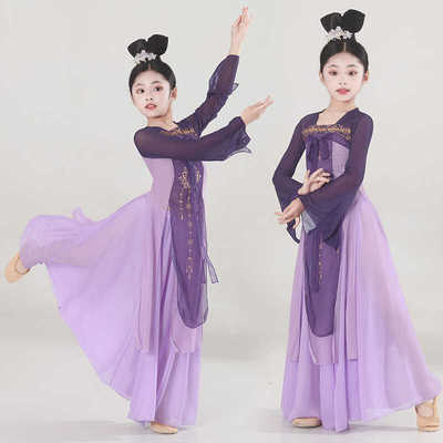 古典舞飘逸纱衣古风女