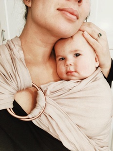 西尔斯婴儿背巾宝宝背带横抱式育儿巾前后两用背带新生儿背巾初生