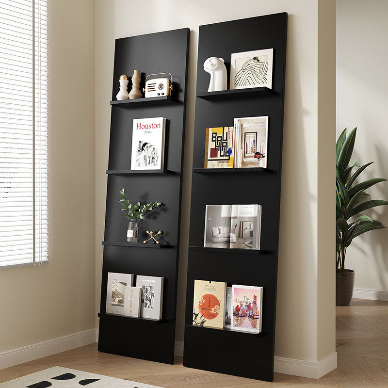 新疆西藏包邮北欧风格多层落地书架靠墙可订制杂志展示架ins网红,住宅家具,书架,淘宝优惠券,粉丝福利购,淘宝优惠卷