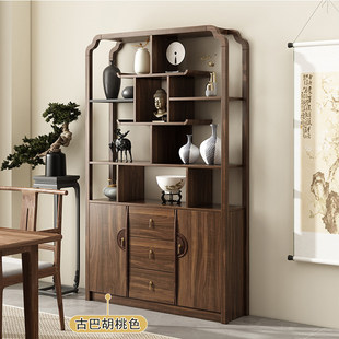 新疆西藏包邮博古架摆件办公室茶室博物架多宝阁置物架客厅古董隔