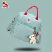 Mini Mummy Bag Mẹ và bé Tote Túi thời trang đa năng Mẹ Túi nhỏ Outing Ba lô nhẹ vai - Túi / túi Baby