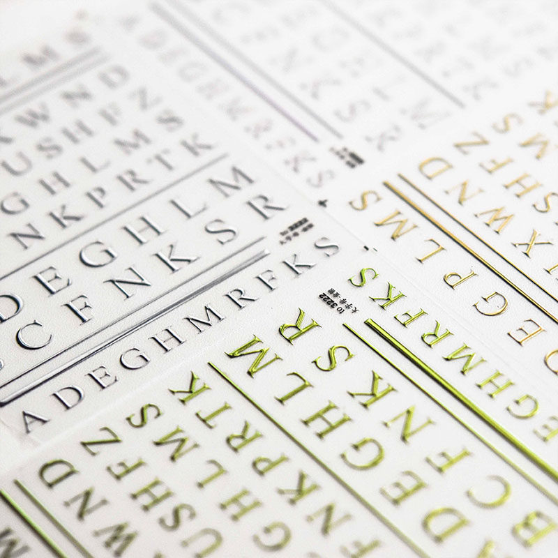 烫金镭射银字母美甲贴纸tomoni背胶浮雕5s绿色白色大英文指甲贴纸