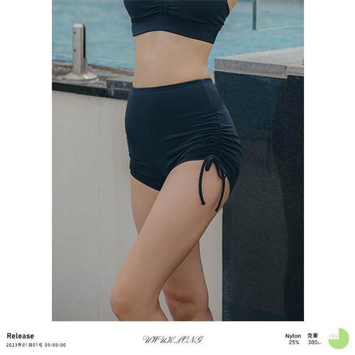 Women Pants Hot Clothes Yoga Drawstring Shorts Tight Yoga