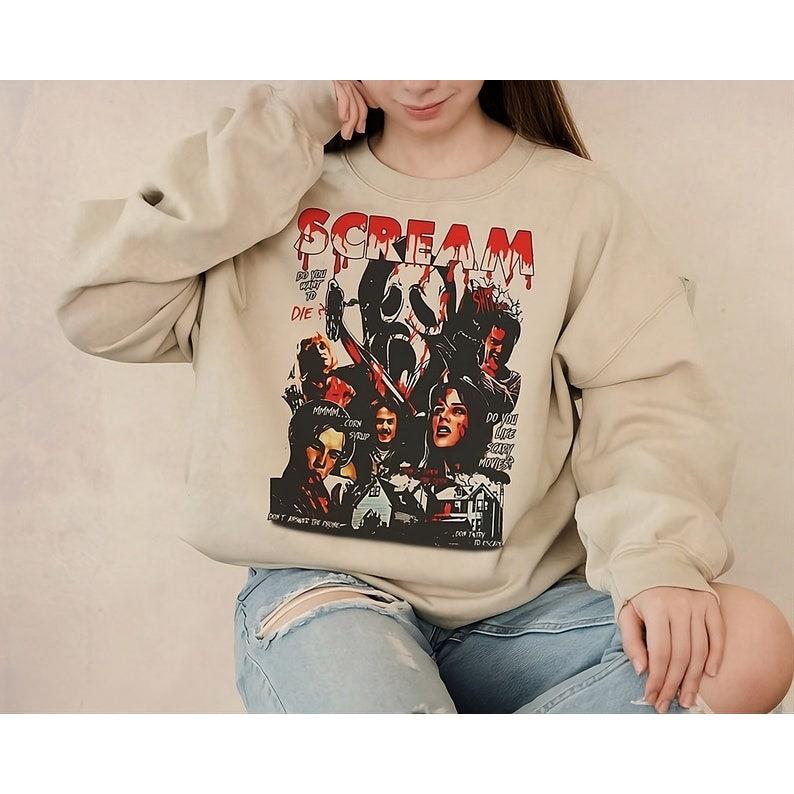sweater pain vintage tees anime tops minato cotton long