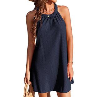 Womens Swimsuit Cover Up Hollow Crochet Cover Up Sleeveless