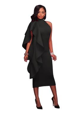 fuchsia waist one cocktail robes homecoming celebrate hem