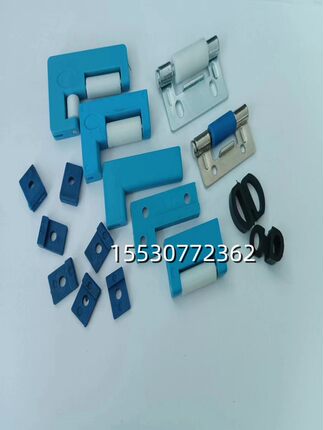 CNC数控机床防护罩钣金护板配套滑轮滑块八字环胶条电脑锣配件