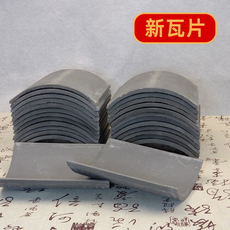 瓦片装修造型景观背景墙茶室庭院