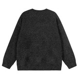 网图美式复古徽章毛衣秋冬季宽松针织衫外套男女Y11-特P50，男装针织衫/毛衣，星座1007（原301D）