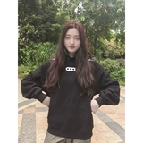网图卫衣男女款连帽套头秋冬季美式休闲运动刺绣外套CX216-特P48，女装短外套，星座1007（原301D）