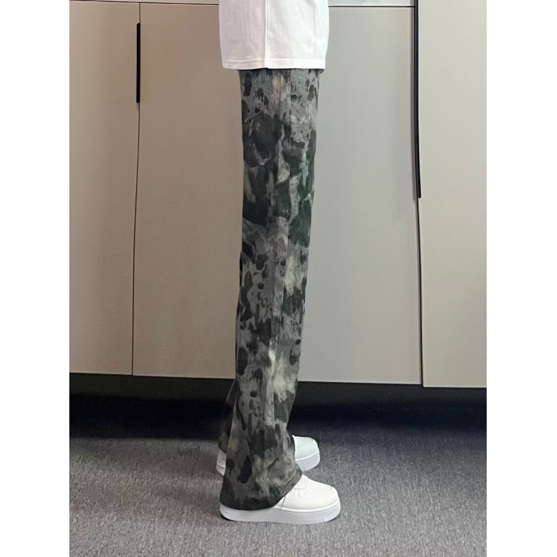 迷彩牛仔裤子男RT73=-特P39,男装牛仔裤,星座1007（原301D）