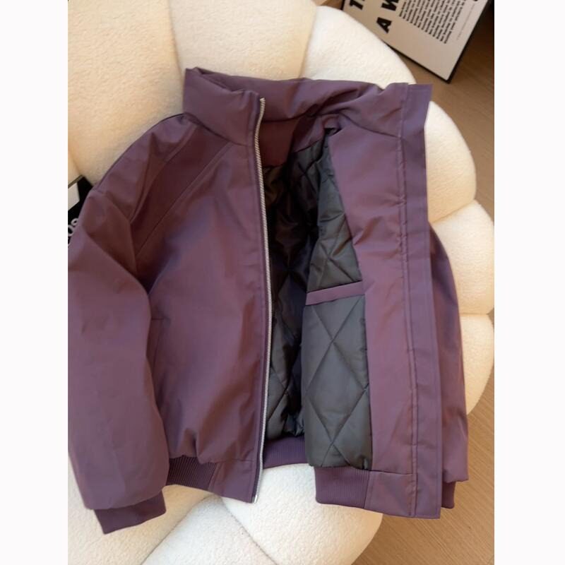 网图美式棉服男款冬季加厚棉衣外套立领夹克棒球服MY6049-特P72,男装夹克,星座1007（原301D）