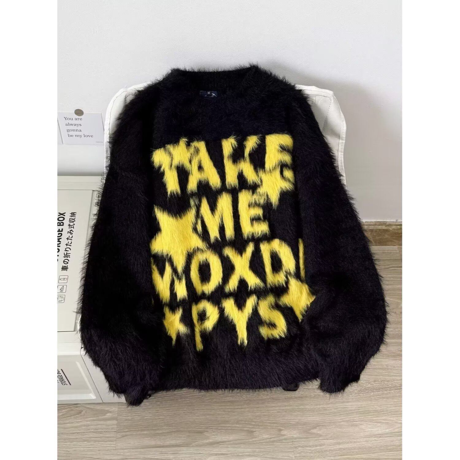 网图日系复古软糯毛衣破洞镂空针织衫宽松YM545-特P50，男装针织衫/毛衣，星座1007（原301D）