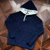 毛衣男秋季连帽内搭打底衫宽松针织衫RL308-特P70，男装T恤，星座1007（原301D）